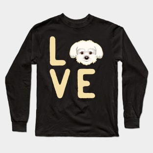 'I Love My Dog' Cute Dog Animal Long Sleeve T-Shirt